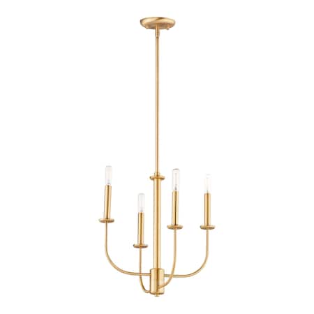 Maxim Lighting Wesley 4-Light Chandelier 10324SBR